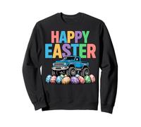 Happy Easter Monster Truck Huevos Niños Sudadera
