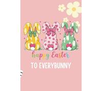 Happy Easter Notebook: Composition, Journal for Girls or Boys , Journal, Diary, Notebook, Wide-ruled , 120 pages , 6"x9"