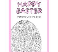 Happy Easter Pattern Coloring Book