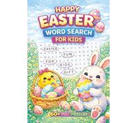 Happy Easter Word Search for Kids: Easter Word Search for Kids: 60+ Large Print Easter-Themed Word Search Puzzles with Answers | Fun Screen-Free Activity Book for Boys and Girls Ages 5-10