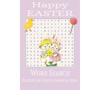 Happy Easter Word Search Puzzle Book: Word Searches with Easy to Read Print about Easter, Egg Hunt, Easter Fun and More | 6x9 inches, 107 Pages | 50+ ... Gifts for Vacations, Holidays and free Times