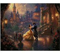 Happy Ending of Bella - Kit de punto de cruz, 14 unidades, 300 x 240 puntadas, 54 x 42 cm, kit de punto de cruz grande