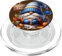 Happy Fall Coffee GNOME with Hot Cocoa Mug and Autumn Vibes PopSockets PopGrip para MagSafe