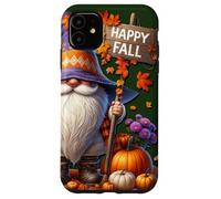 Happy Fall GNOME with Farm Fresh Pumpkins and Autumn Vibes Carcasa para iPhone 11