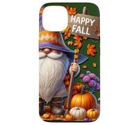 Happy Fall GNOME with Farm Fresh Pumpkins and Autumn Vibes Carcasa para iPhone 13