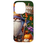 Happy Fall GNOME with Farm Fresh Pumpkins and Autumn Vibes Carcasa para iPhone 14 Pro