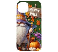 Happy Fall GNOME with Farm Fresh Pumpkins and Autumn Vibes Carcasa para iPhone 15 Plus