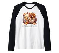 Happy Fall Yall Decor For Labrador Lover Cozy Autumn Vibes Camiseta Manga Raglan