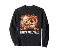 Happy Fall Yall Decor For Labrador Lover Cozy Autumn Vibes Sudadera