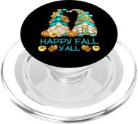 Happy Fall Yall Gnomies with Pumpkin For Autumn Fall GNOME PopSockets PopGrip para MagSafe