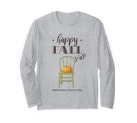 Happy Fall Y'all Pumpkin Harvest Autumn Thanksgiving Country Manga Larga