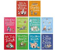 Happy Families Stories Series 10 Books Collection Set By Allan Ahlberg (Master Bun The Baker's Boy, Miss Brick the Builder's Baby and More)