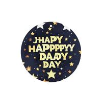 Happy Fathers Day - Juego de tarjetas de fragancia redondas, ambientador colgante de lavanda para decoración del hogar, 10 o 24 unidades