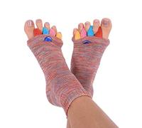 Happy Feet Calcetines originales para alinear los pies con Separador de dedos MULTICOLOR S