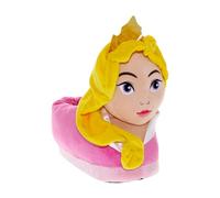 Happy Feet Slippers - Pantuflas con licencia oficial de Disney y Pixar, pantuflas figurales para hombres, mujeres, niños, como se ve en Shark Tank, Aurora - La Bella Durmiente, 1-5 Women/1-4 Men