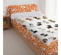 Happy Friday Saco nórdico 100% algodón multicolor 90x200 cm (cama 90) sin relleno