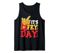Happy Fries-day! - Funny Friday It's Fry Day French Fries Camiseta sin Mangas