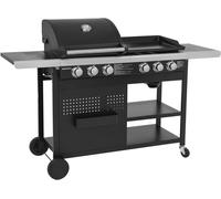 Happy Garden Barbacoa duo gas Vesuvio 3 fuegos + plancha 3 fuegos