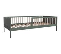 Happy Garden Cama Infantil Adam, tamaño 190x90cm, con somier Estructura de Madera Verde, fácil de Montar Ideal para Crear un Dormitorio Infantil Colorido y Acogedor.
