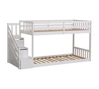 Happy Garden Cama superpuesta para niños, 190 x 90 cm, Color Blanco Celestina