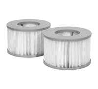 Happy Garden - Cartuchos de Filtro para SPA Inflable MSPA, 2 Unidades