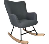 Happy Garden Mecedora de rizo gris