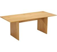 Happy Garden Mesa de comedor rectangular de madera estilo escandinavo 180cm