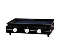 Happy Garden Plancha de Gas MÉRIDA 3 quemadores 6 kW Negra