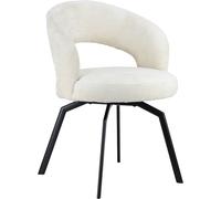 Happy Garden Silla de chenilla beige