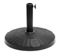 Happy Garden - Soporte de sombrilla recao QUIMPER Negro - mástil de sombrilla Compatible de 38 a 48mm