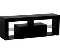 Happy Garden Soporte de TV con 4 estantes negro