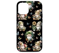 Happy Gardening Gnomes With Cute Butterflies For Summer Carcasa para iPhone 12/12 Pro