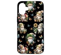 Happy Gardening Gnomes With Cute Butterflies For Summer Carcasa para iPhone 16 Plus