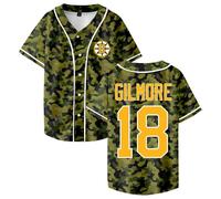 Happy Gilmore 2 - Camiseta de béisbol 3D, color negro, para primavera y verano, para hombre y mujer, 2, XXL