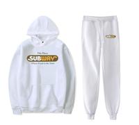 Happy Gilmore 2 Subway Harajuku - Ropa informal para primavera y otoño, blanco, L