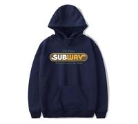 Happy Gilmore 2 Subway Sudaderas con capucha de moda casual Harajuku, azul marino, 4XL