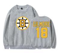 Happy Gilmore 2 - Suéter de cuello redondo, estilo casual, sudaderas con cuello redondo, gris, XXS