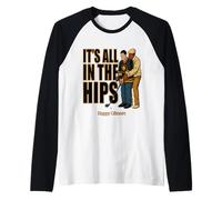 Happy Gilmore 30th Anniversary It’s All in The Hips Camiseta Manga Raglan