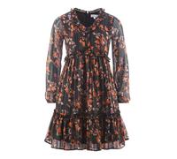 happy girls Vestido naranja neón / burdeos / negro / blanco 116-122 EUR