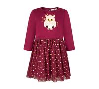 happy girls Vestido rojo oscuro / blanco 86 rojo oscuro / blanco