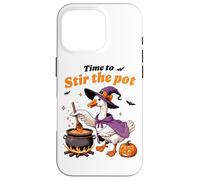 Happy Goose Stir The Pot Witchy Vibes Humor Carcasa para iPhone 16 Pro
