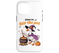Happy Goose Stir The Pot Witchy Vibes Humor Carcasa para iPhone 16 Pro Max