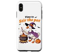 Happy Goose Stir The Pot Witchy Vibes Humor Carcasa para iPhone XS Max