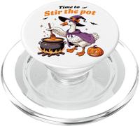 Happy Goose Stir The Pot Witchy Vibes Humor PopSockets PopGrip para MagSafe