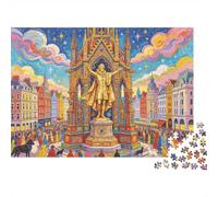 Happy Grand Duke Puzzles 1000Pc Recycled Material The Prince Puzzles for Personas Mayores Puzzle Game Props Interesting Juego Familiar Props for Adults 38x26cm/1000pcs