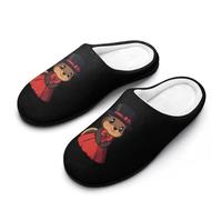 Happy Groundhog Day Ground Hog - Pantuflas para hombre, informales, cálidas, con suela de goma, para interiores y exteriores, Estilo:, 11-12(44-45)