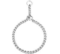 HAPPY HACHI Collar Perros Cadena Consistente, Collar Perro Hierro Metal para Perro Adiestramiento Mediano Grande (XXS-2.0mm×40cm)