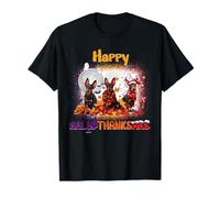 Happy HalloThanksMas Doberman Pinscher Spooky Thankful Merry Camiseta