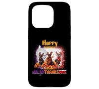Happy HalloThanksMas Doberman Pinscher Spooky Thankful Merry Carcasa para iPhone 15 Pro