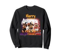 Happy HalloThanksMas Yorkshire Terrier Spooky Thankful Merry Sudadera